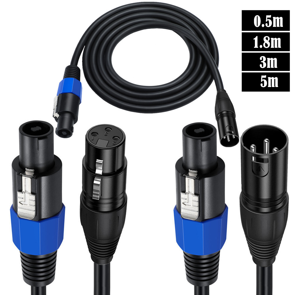 Speakon naar XLR-kabel Audio-a - Audio Music Dj recensie en prijs