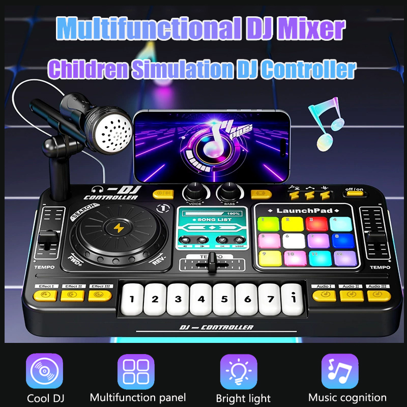 Multifunctionele DJ Mixer Kind - Audio Music Dj recensie en prijs