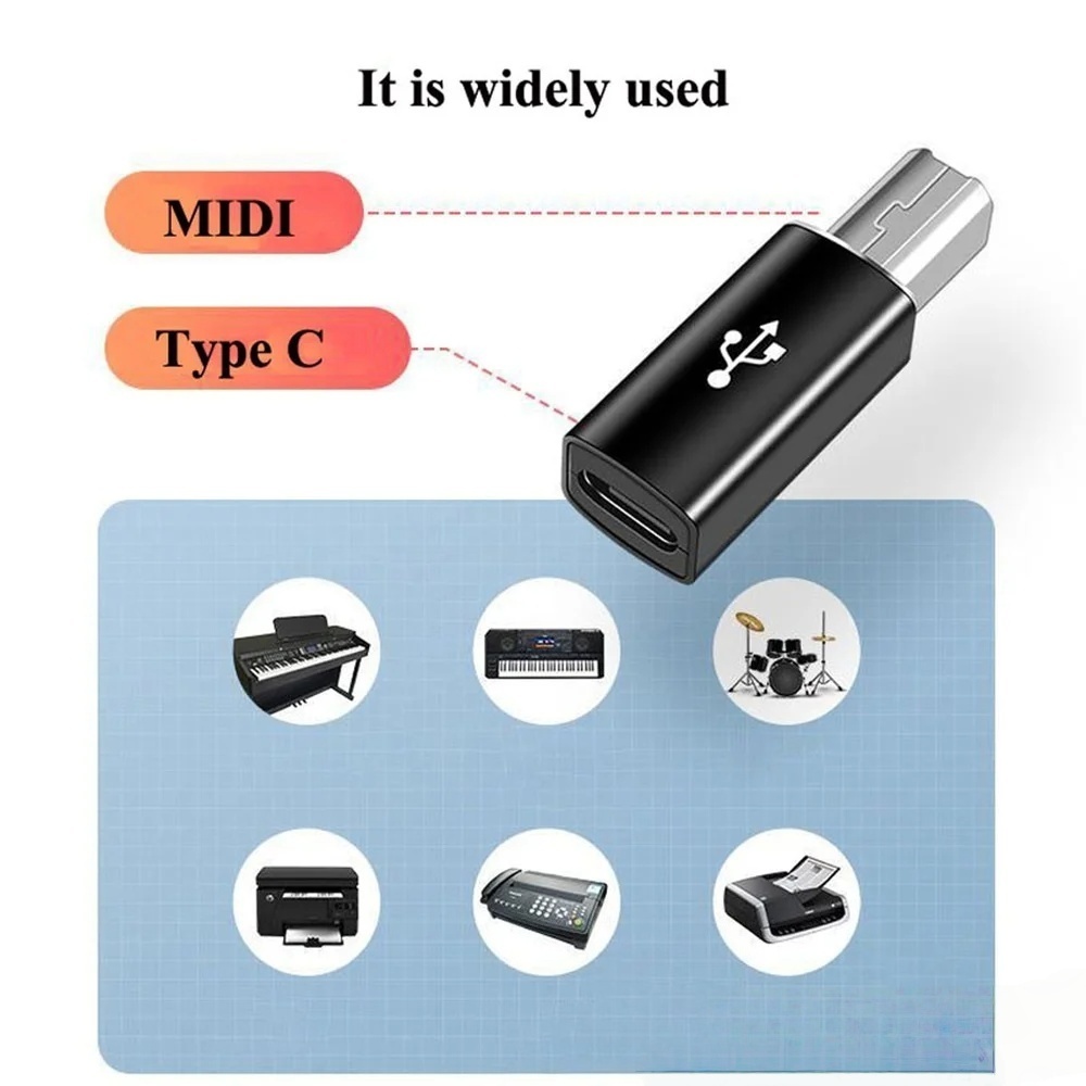 USB B mannelijke naar USB Type - Midi Controller Pad recensie en prijs