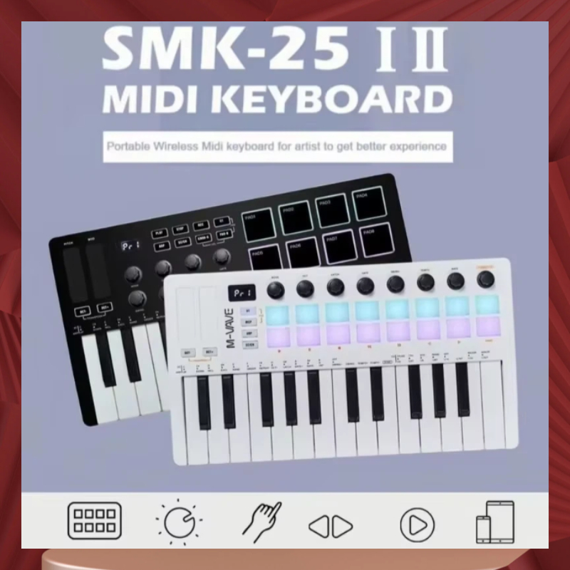 M-Vave Smk-25 Midi Keyboard Co - Midi Controller Pad recensie en prijs